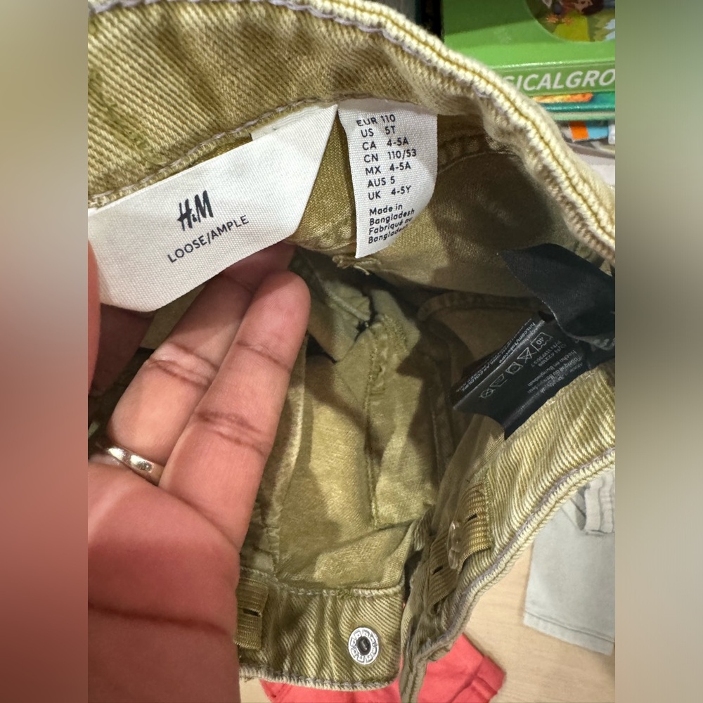 H & M Green Pants kids